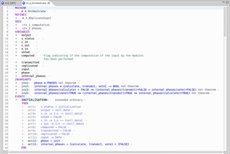 a basic view of the XContext Editor on a context